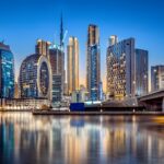 The,Business,Bay,Of,Dubai,At,Night