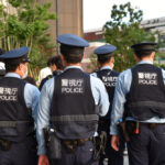 Tokyo,,japan, ,july,23,,2021,:,group,of,police