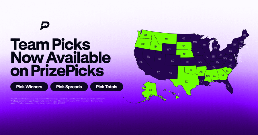PrizePicks Team Picks Map