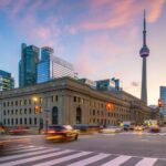 Toronto Street Level CN Tower (2)