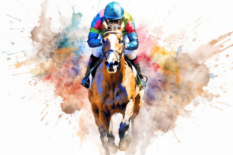 Virtual horse racing