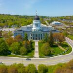 Maine,State,House,Is,The,Capitol,Building,Of,Maine,In
