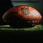 New,York,,Usa,,September,11,,2023:,Nfl's,Trademark:,Leather,Ball