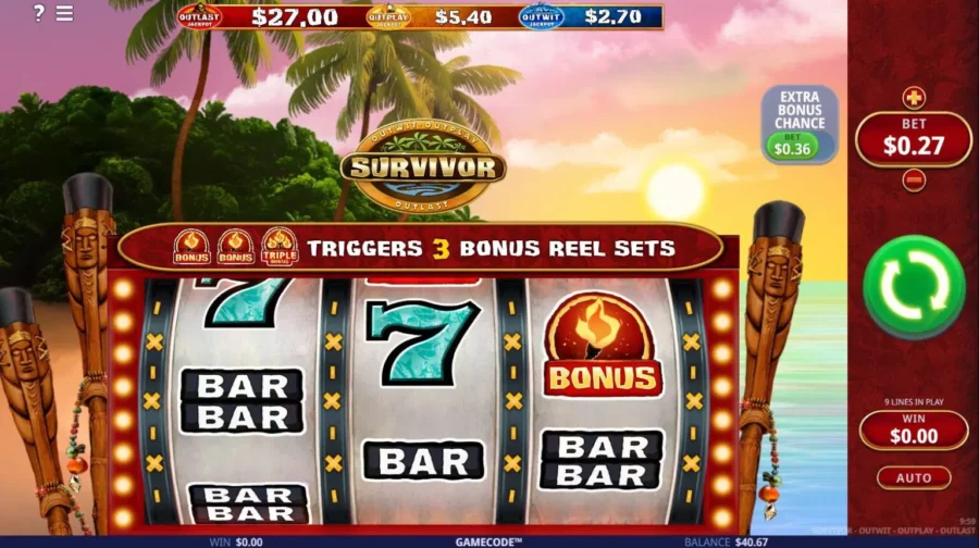 BetMGM Survivor slots