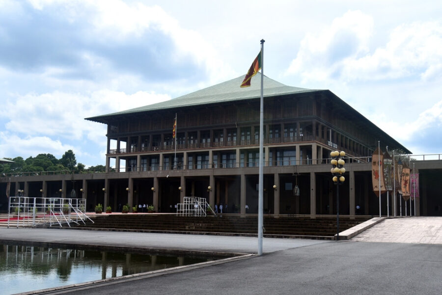 The,Sri,Lankan,Parliament,Complex,Is,A,Public,Building,And