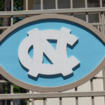 North,Carolina,,May,4th,2015:,A,Logo,Plate,Of,University
