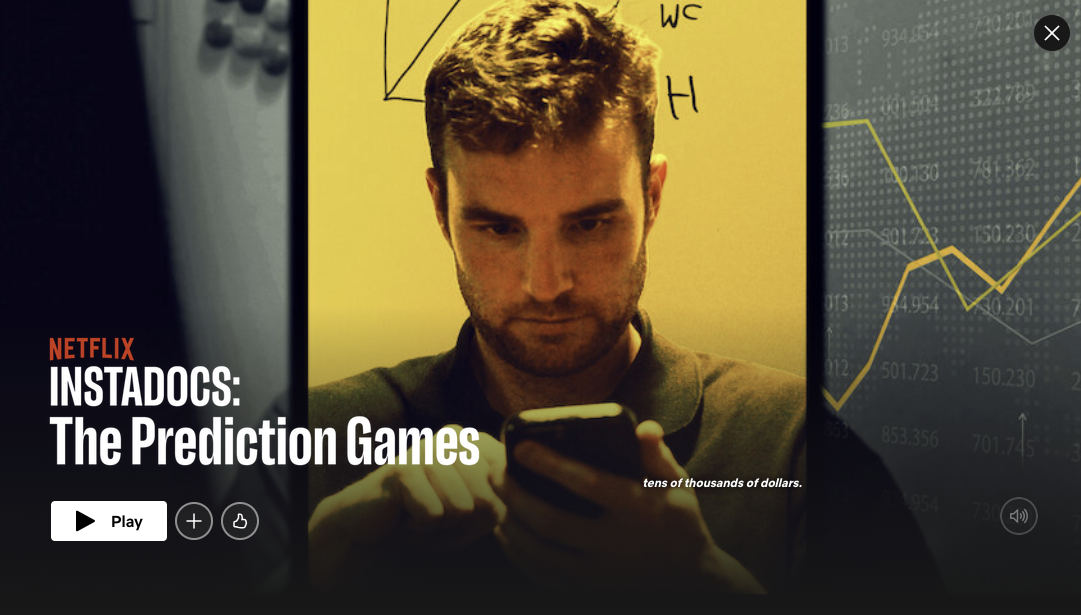 Netflix Prediction market documentary