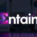 Entain futuristic logo