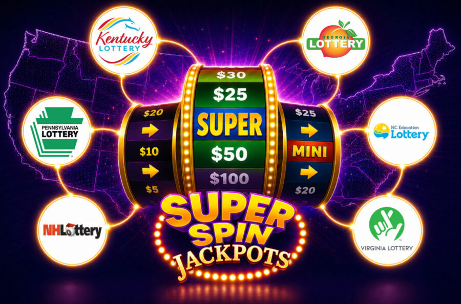 Instant Win Gaming Super Spin Jackports