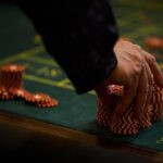 chips gambling gaming table